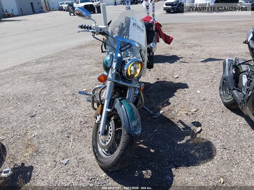 2002 Yamaha Xvs1100 A VIN: JYAVP11E52A028984 Lot: 45181107