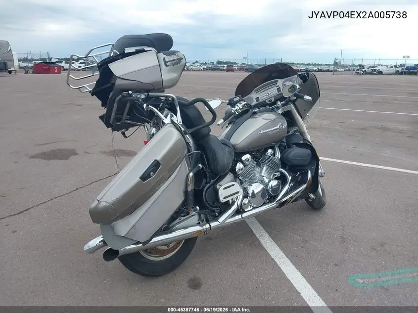 2002 Yamaha Xvz13 Tf VIN: JYAVP04EX2A005738 Lot: 45387746