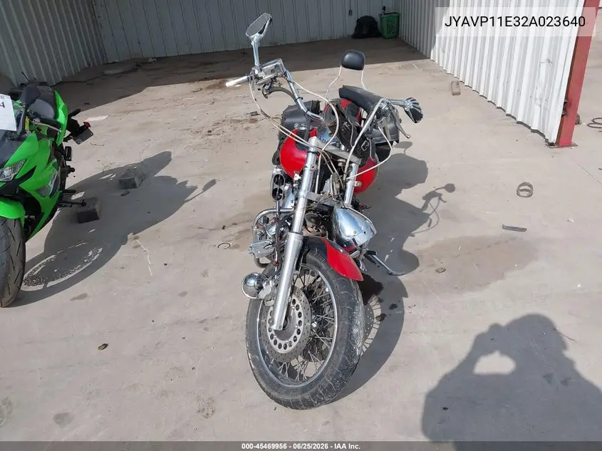 2002 Yamaha Xvs1100 A VIN: JYAVP11E32A023640 Lot: 45469956