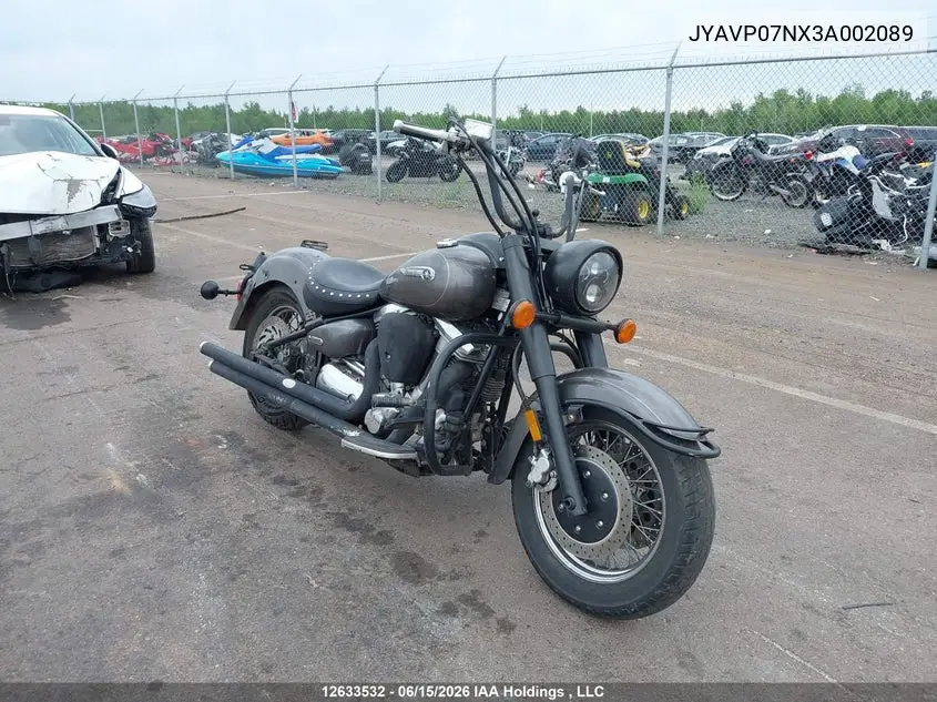 2003 Yamaha Xv16 Atn VIN: JYAVP07NX3A002089 Lot: 12633532