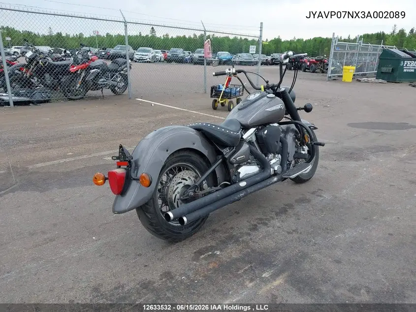 2003 Yamaha Xv16 Atn VIN: JYAVP07NX3A002089 Lot: 12633532