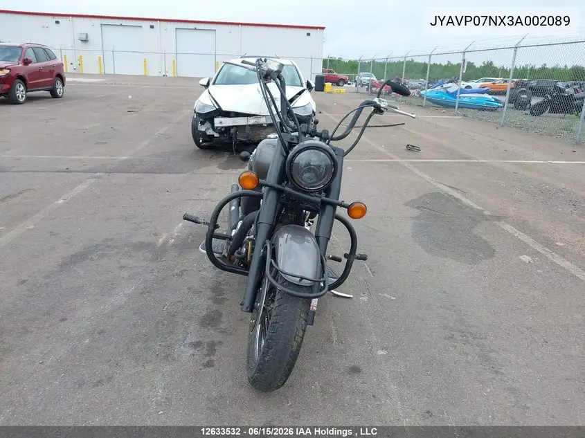 2003 Yamaha Xv16 Atn VIN: JYAVP07NX3A002089 Lot: 12633532