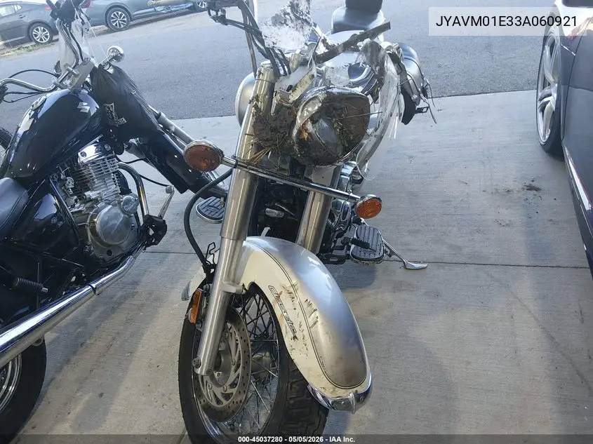 2003 Yamaha Xvs65 A VIN: JYAVM01E33A060921 Lot: 45037280