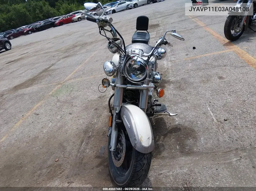 2003 Yamaha Xvs1100 A VIN: JYAVP11E03A048108 Lot: 45507482