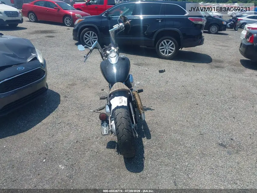 2003 Yamaha Xvs65 A VIN: JYAVM01E83A059231 Lot: 45536774