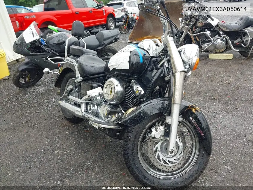 2003 Yamaha Xvs65 A VIN: JYAVM01EX3A050614 Lot: 45543424