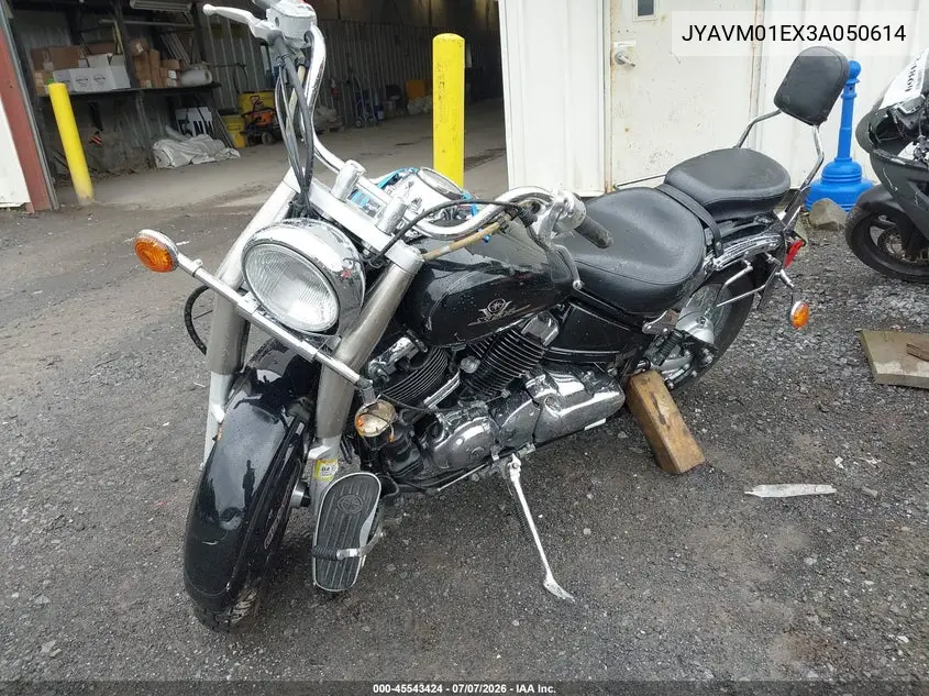 2003 Yamaha Xvs65 A VIN: JYAVM01EX3A050614 Lot: 45543424