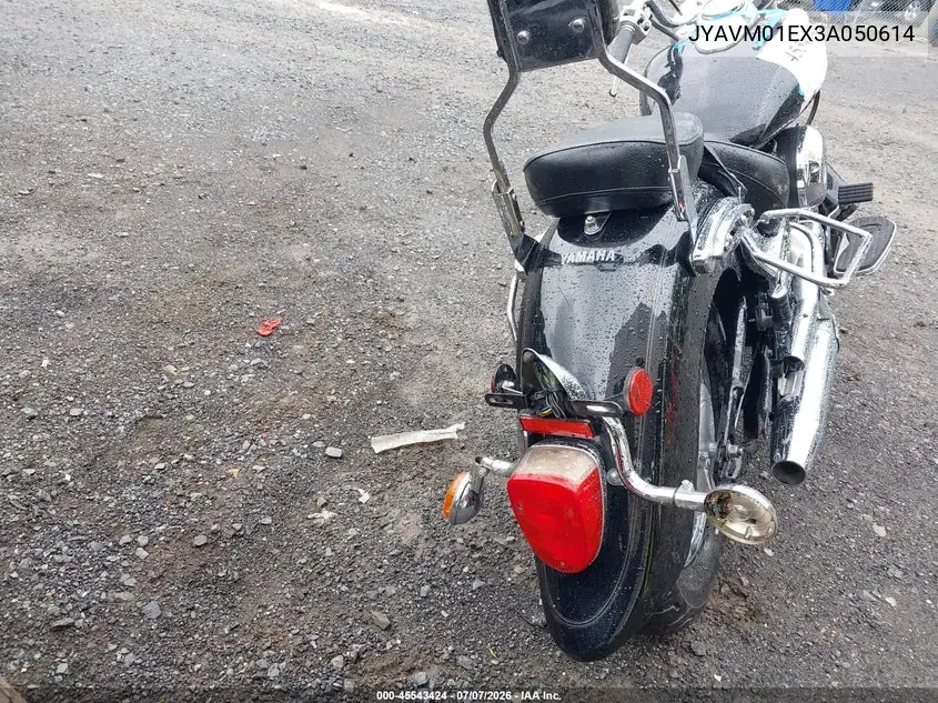 2003 Yamaha Xvs65 A VIN: JYAVM01EX3A050614 Lot: 45543424