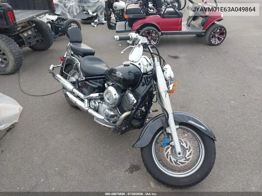 2003 Yamaha Xvs65 A VIN: JYAVM01E63A049864 Lot: 45675559