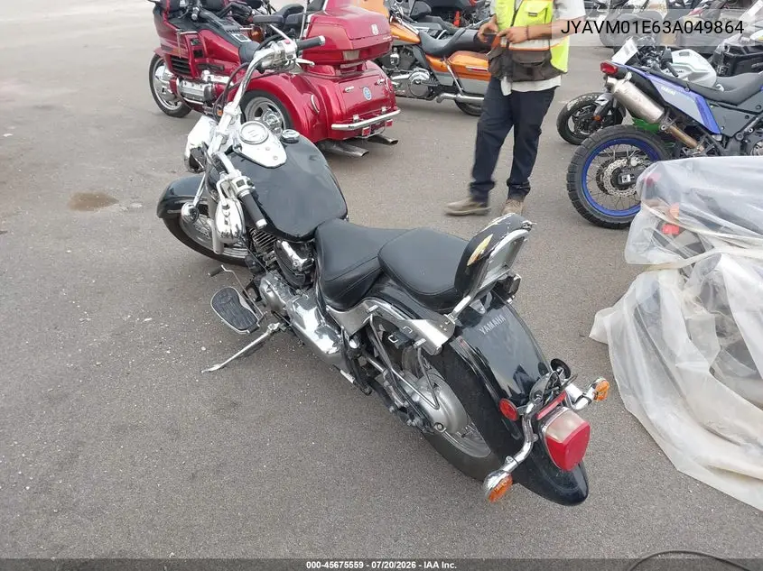 2003 Yamaha Xvs65 A VIN: JYAVM01E63A049864 Lot: 45675559