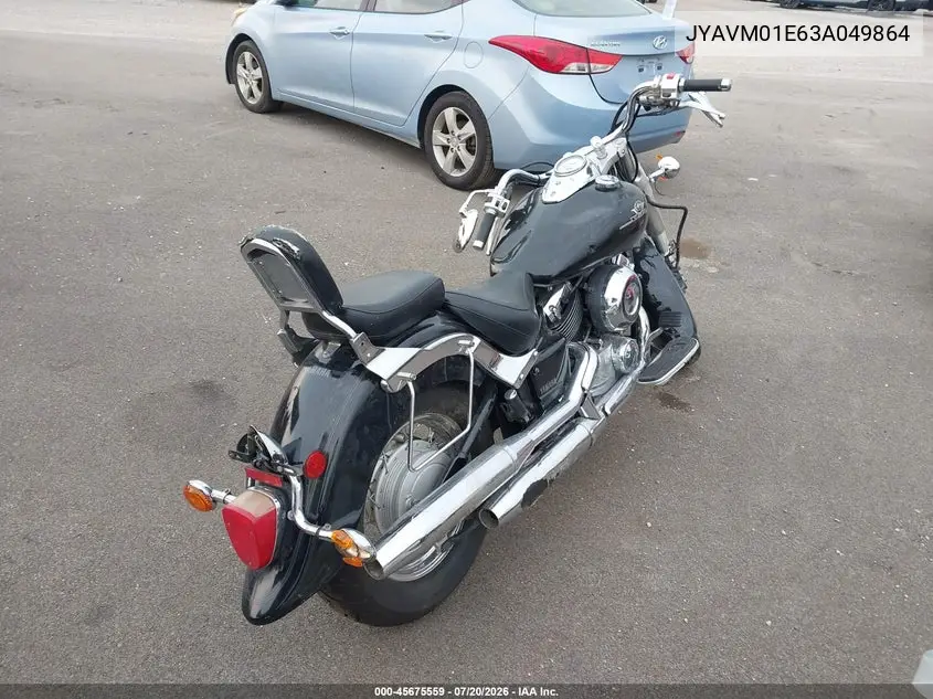 2003 Yamaha Xvs65 A VIN: JYAVM01E63A049864 Lot: 45675559