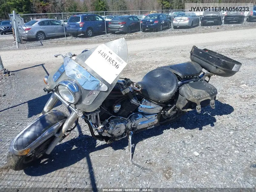 2004 Yamaha Xvs1100 A VIN: JYAVP11E84A056233 Lot: 44818536