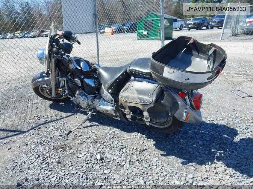 2004 Yamaha Xvs1100 A VIN: JYAVP11E84A056233 Lot: 44818536