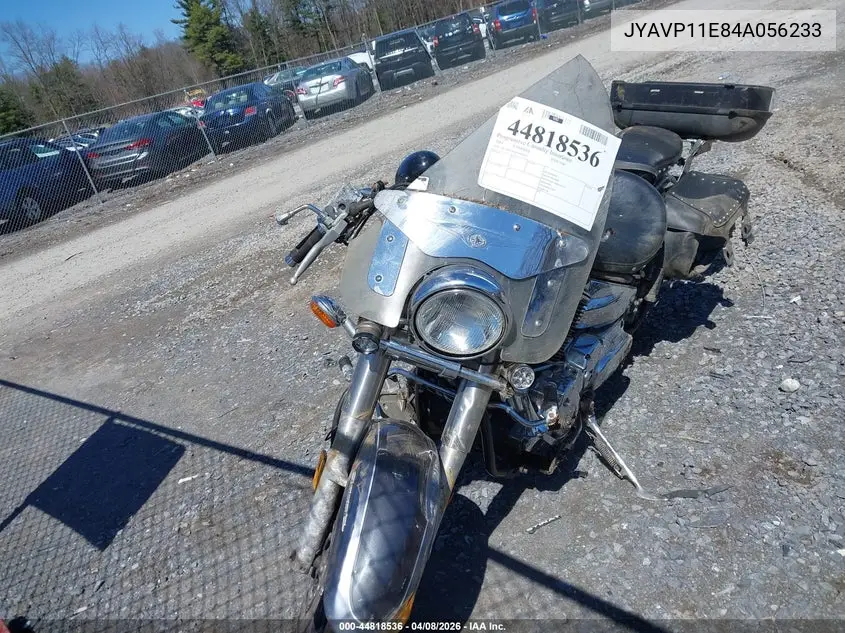 2004 Yamaha Xvs1100 A VIN: JYAVP11E84A056233 Lot: 44818536