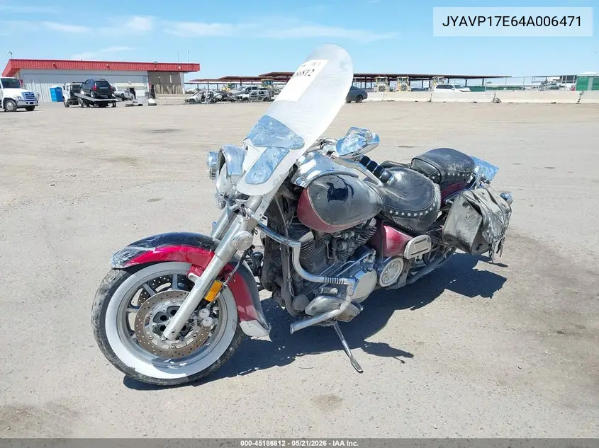 2004 Yamaha Xv1700 A VIN: JYAVP17E64A006471 Lot: 45186812