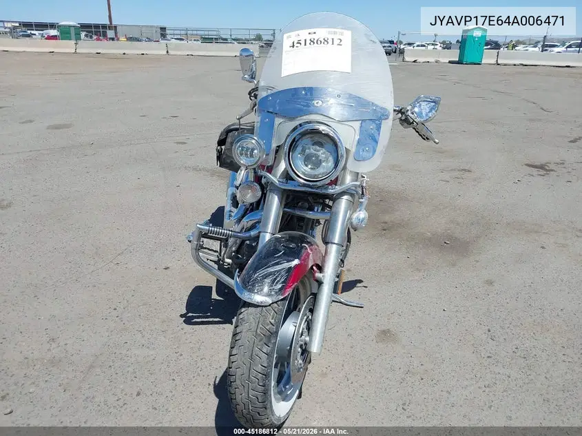 2004 Yamaha Xv1700 A VIN: JYAVP17E64A006471 Lot: 45186812