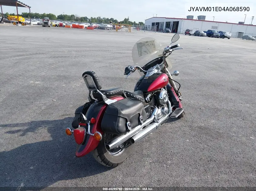 2004 Yamaha Xvs65 A VIN: JYAVM01E04A068590 Lot: 45295760