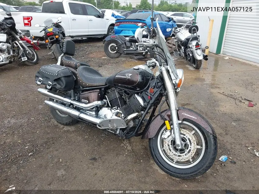 2004 Yamaha Xvs1100 A VIN: JYAVP11EX4A057125 Lot: 45584091