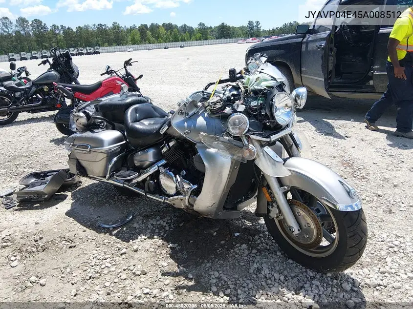 2005 Yamaha Xvz13 Tf VIN: JYAVP04E45A008512 Lot: 45020206