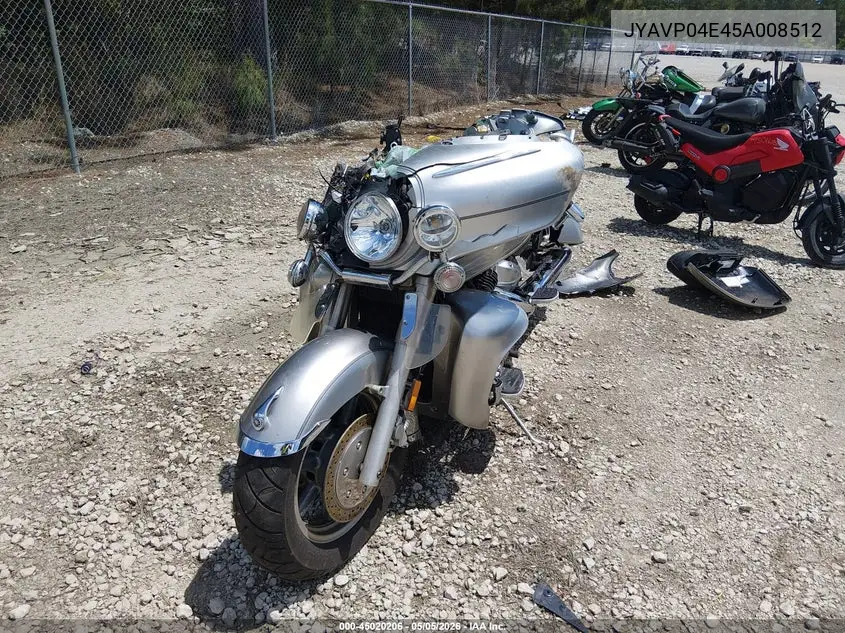 2005 Yamaha Xvz13 Tf VIN: JYAVP04E45A008512 Lot: 45020206