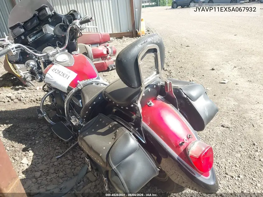 2005 Yamaha Xvs1100 A VIN: JYAVP11EX5A067932 Lot: 45282831