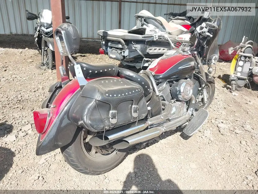 2005 Yamaha Xvs1100 A VIN: JYAVP11EX5A067932 Lot: 45282831
