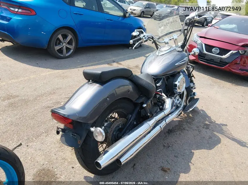 2005 Yamaha Xvs1100 A VIN: JYAVP11E85A072949 Lot: 45495454