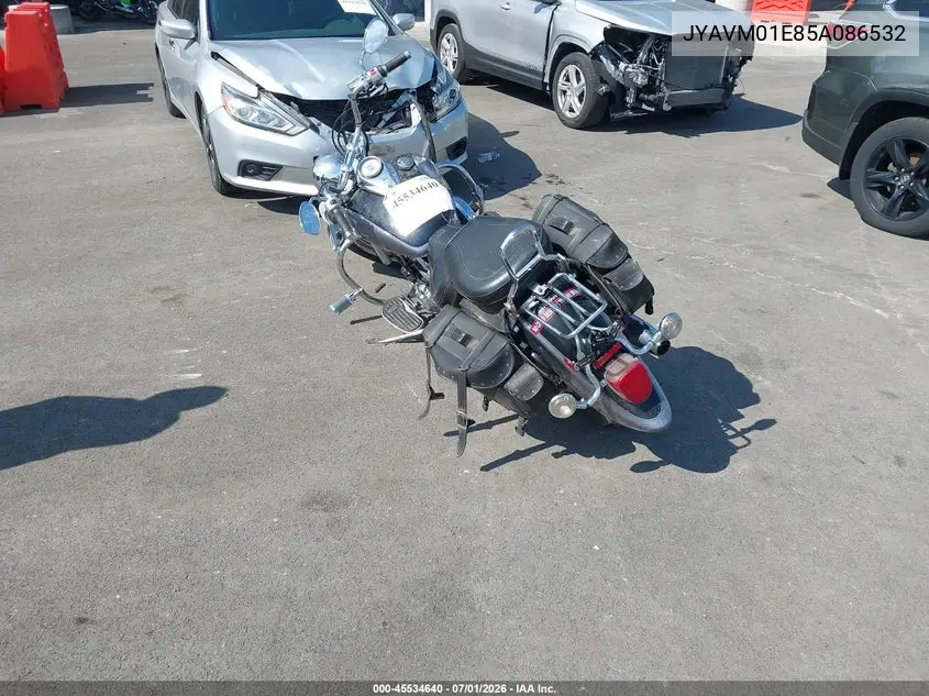 2005 Yamaha Xvs65 A VIN: JYAVM01E85A086532 Lot: 45534640