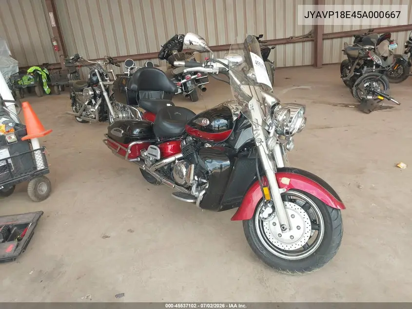 2005 Yamaha Xvz13 Ct VIN: JYAVP18E45A000667 Lot: 45537102