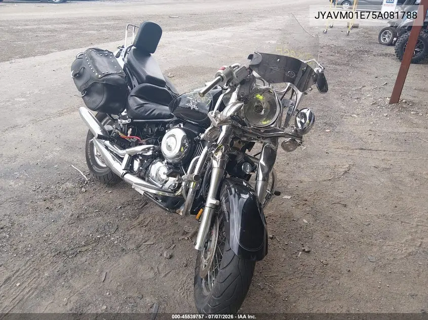 2005 Yamaha Xvs65 A VIN: JYAVM01E75A081788 Lot: 45539757