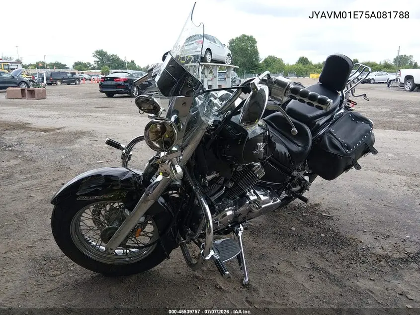 2005 Yamaha Xvs65 A VIN: JYAVM01E75A081788 Lot: 45539757