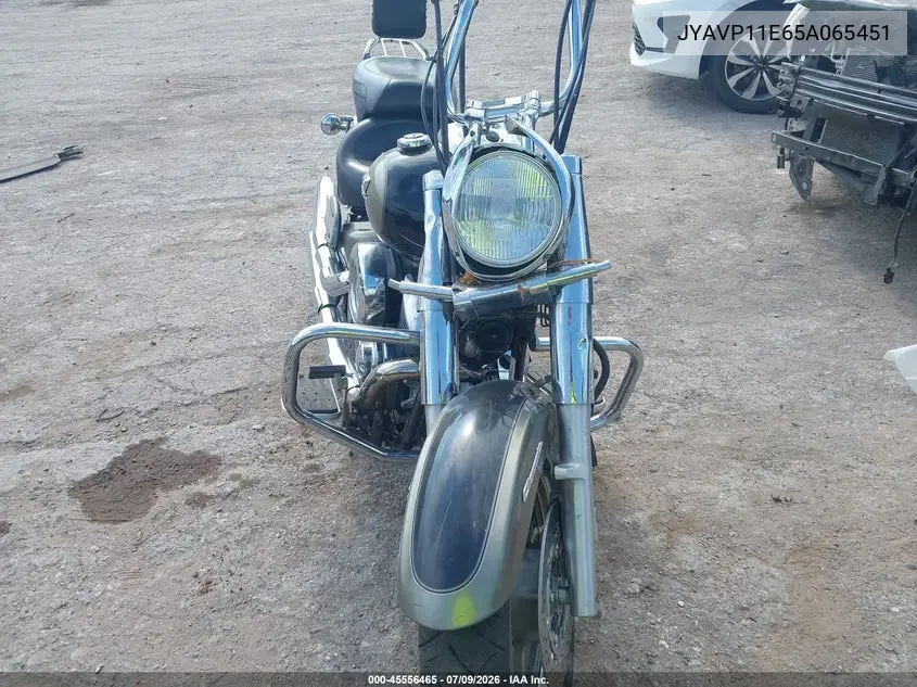 2005 Yamaha Xvs1100 A VIN: JYAVP11E65A065451 Lot: 45556465