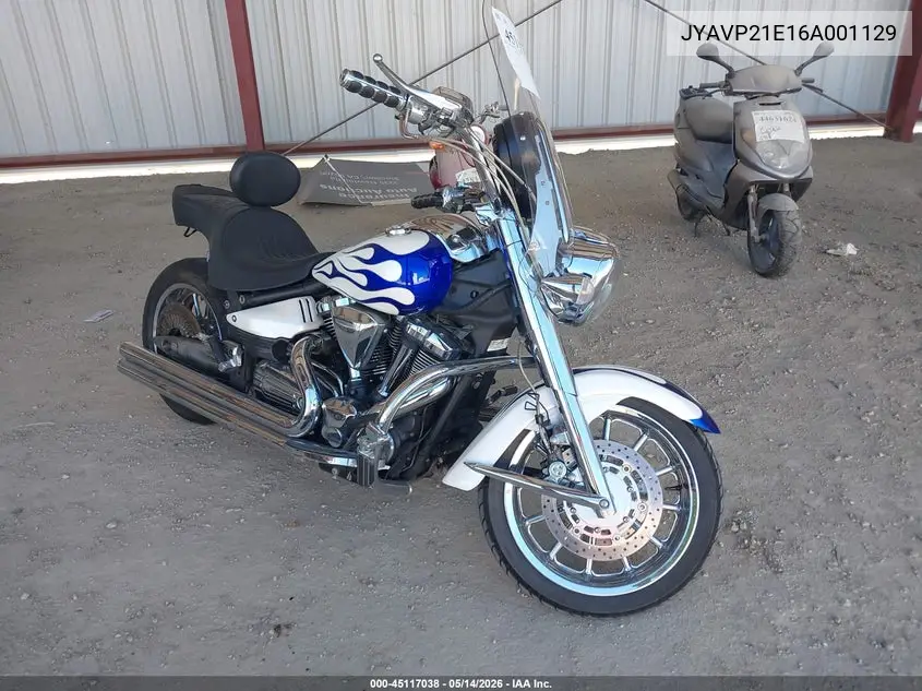 2006 Yamaha Xv1900 A VIN: JYAVP21E16A001129 Lot: 45117038