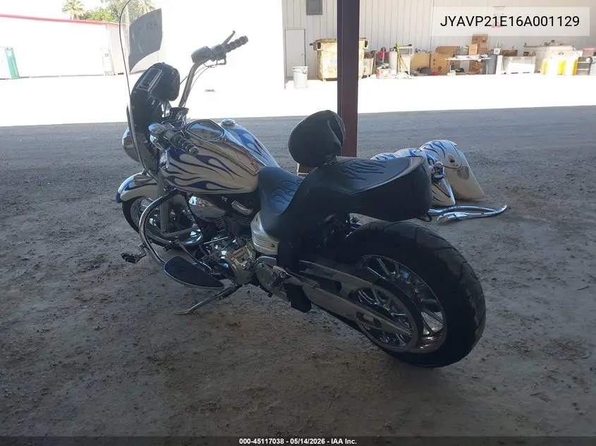 2006 Yamaha Xv1900 A VIN: JYAVP21E16A001129 Lot: 45117038