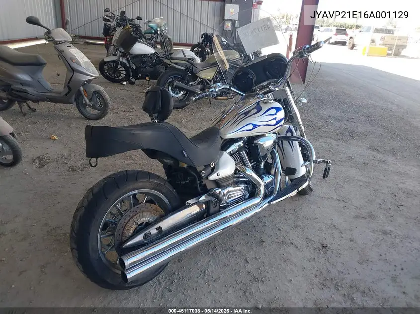 2006 Yamaha Xv1900 A VIN: JYAVP21E16A001129 Lot: 45117038