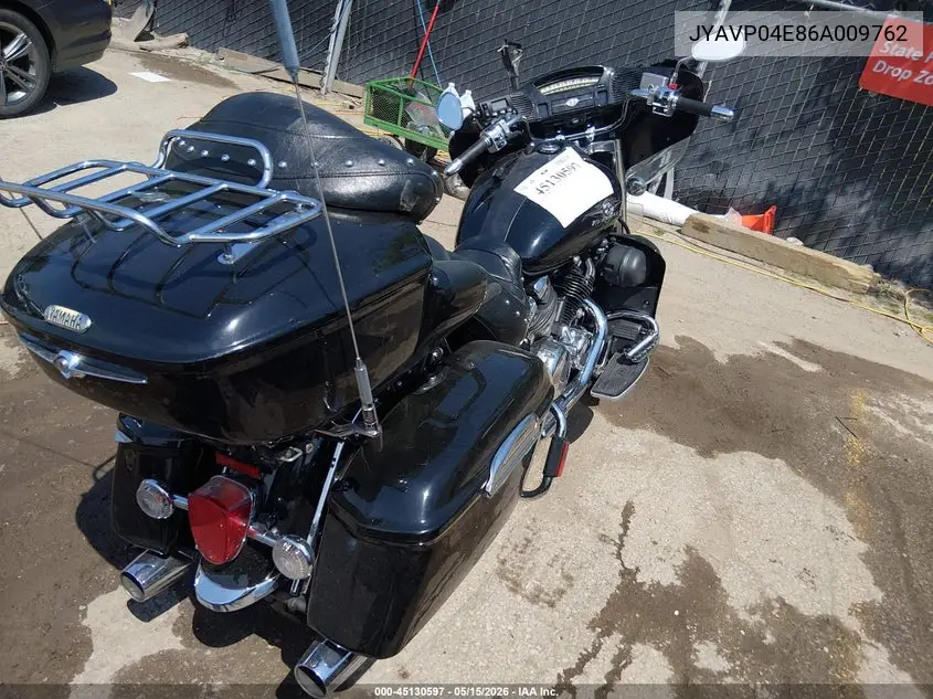 2006 Yamaha Xvz13 Tf VIN: JYAVP04E86A009762 Lot: 45130597