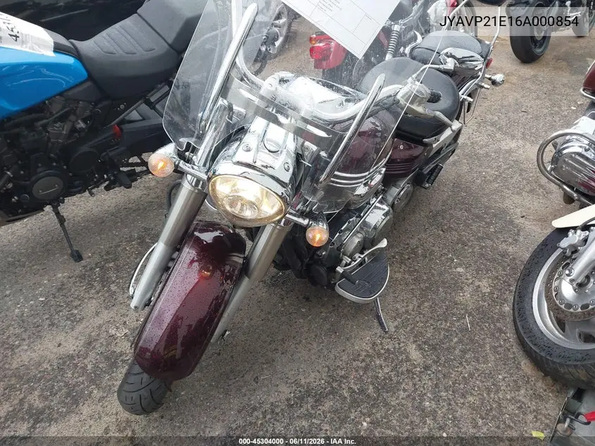 2006 Yamaha Xv1900 A VIN: JYAVP21E16A000854 Lot: 45304000