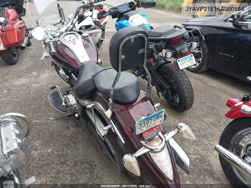 2006 Yamaha Xv1900 A VIN: JYAVP21E16A000854 Lot: 45304000