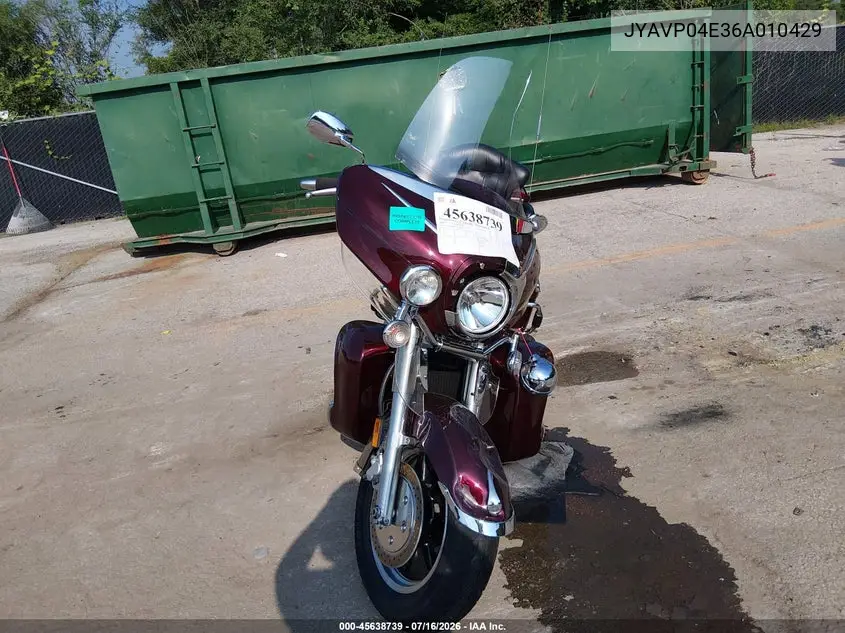 2006 Yamaha Xvz13 Tf VIN: JYAVP04E36A010429 Lot: 45638739