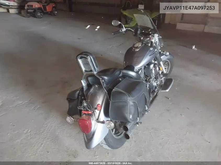 2007 Yamaha Xvs1100 VIN: JYAVP11E47A097253 Lot: 44573829
