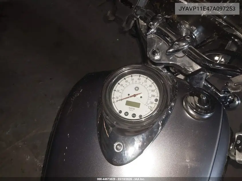 2007 Yamaha Xvs1100 VIN: JYAVP11E47A097253 Lot: 44573829