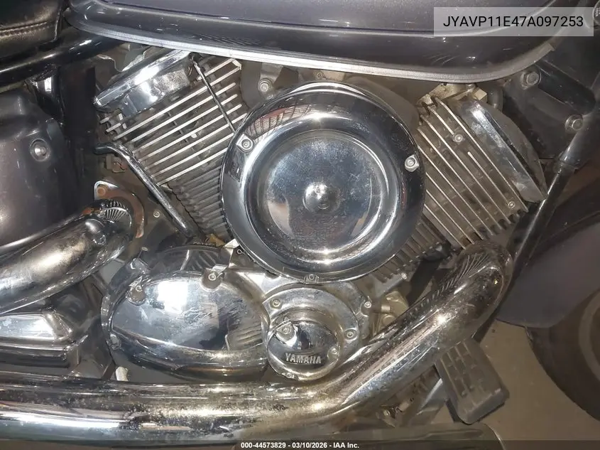 2007 Yamaha Xvs1100 VIN: JYAVP11E47A097253 Lot: 44573829