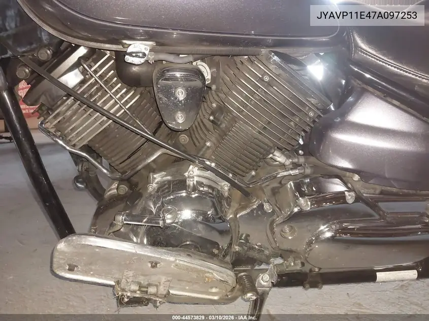 2007 Yamaha Xvs1100 VIN: JYAVP11E47A097253 Lot: 44573829