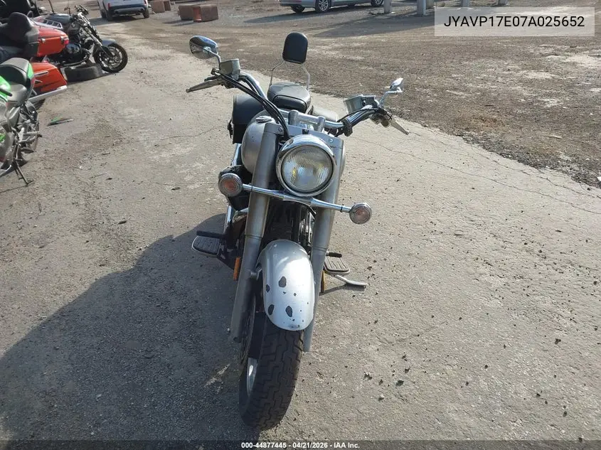 2007 Yamaha Xv1700 A VIN: JYAVP17E07A025652 Lot: 44877445