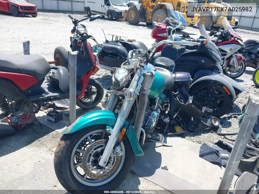 2007 Yamaha Xv1700 A VIN: JYAVP17EX7A025982 Lot: 45084286