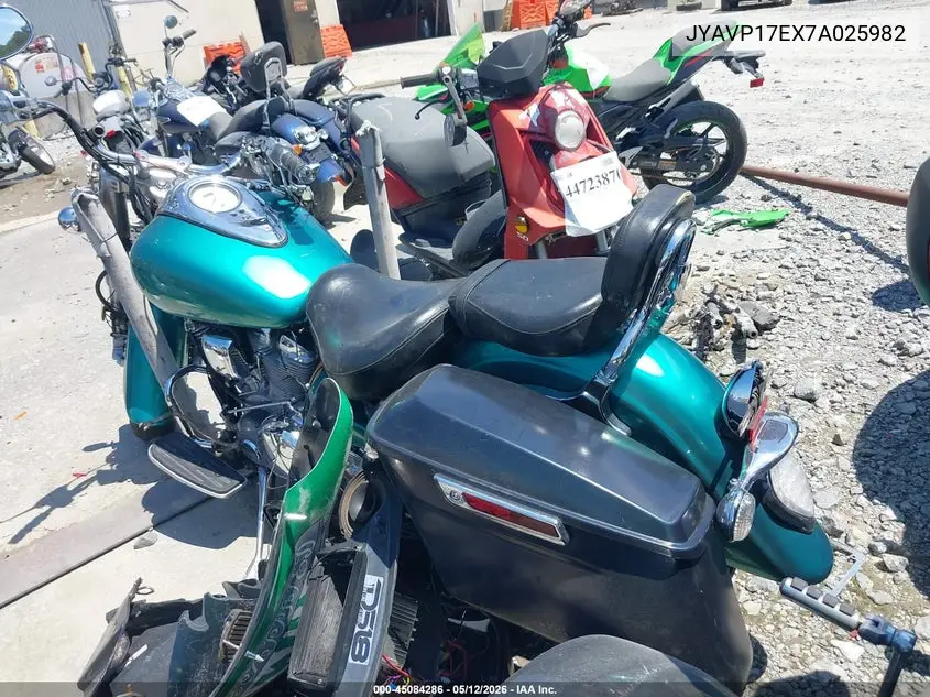 2007 Yamaha Xv1700 A VIN: JYAVP17EX7A025982 Lot: 45084286