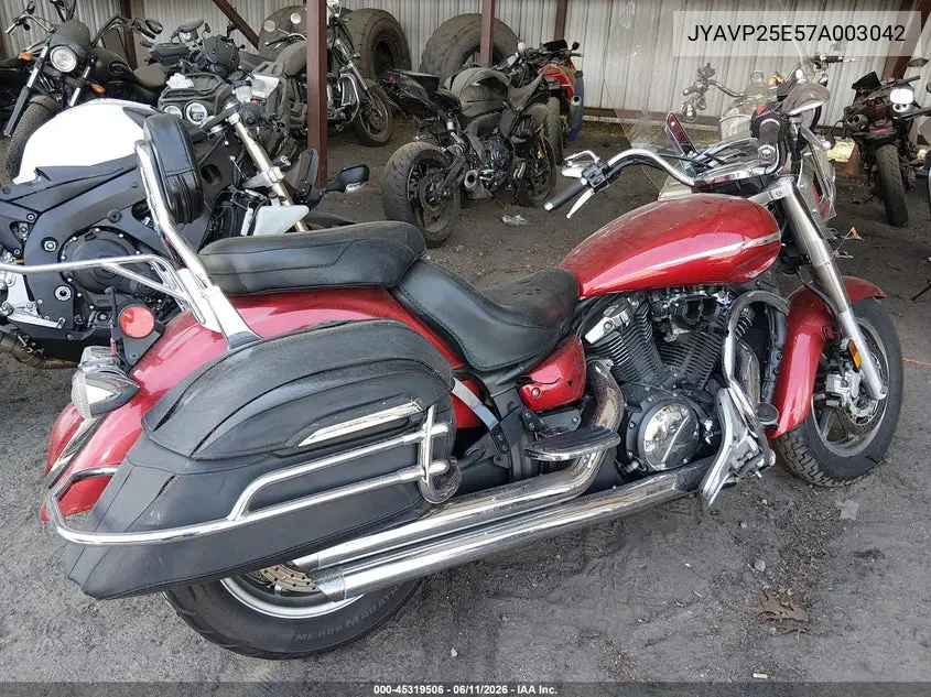 2007 Yamaha Xvs1300 Ct VIN: JYAVP25E57A003042 Lot: 45319506