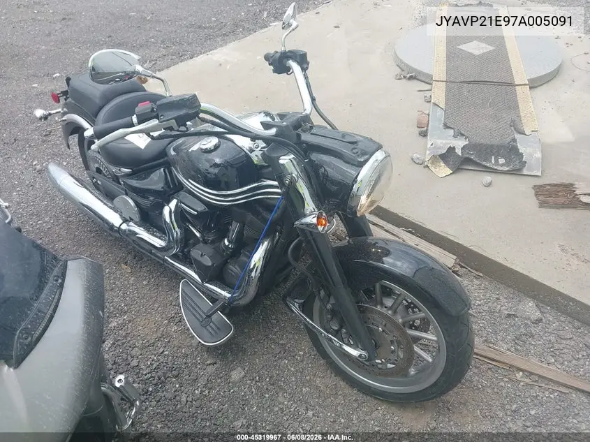 2007 Yamaha Xv1900 A VIN: JYAVP21E97A005091 Lot: 45319967