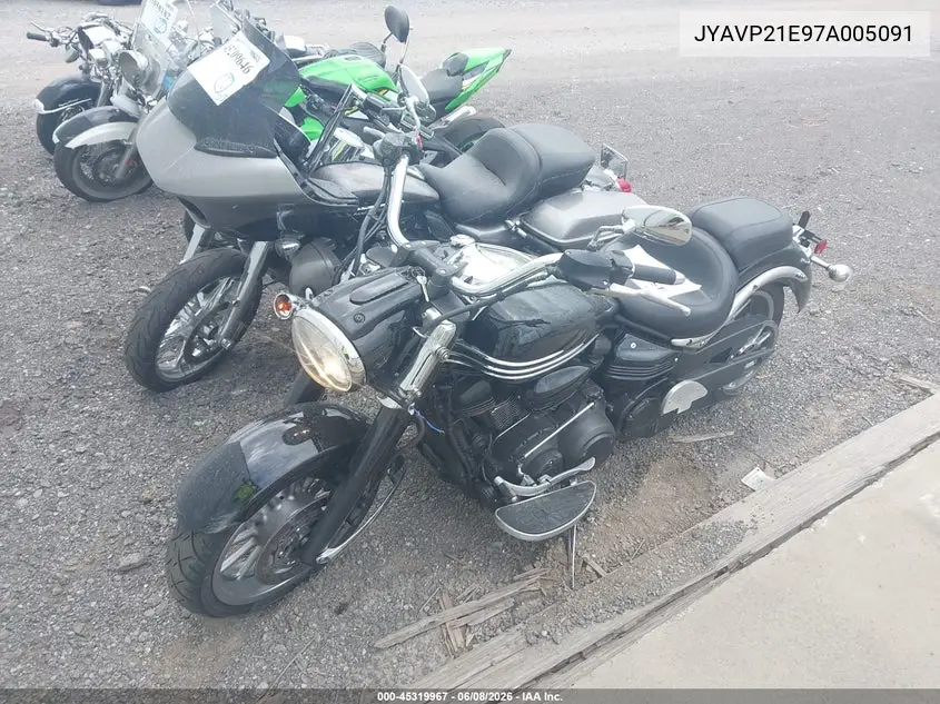 2007 Yamaha Xv1900 A VIN: JYAVP21E97A005091 Lot: 45319967