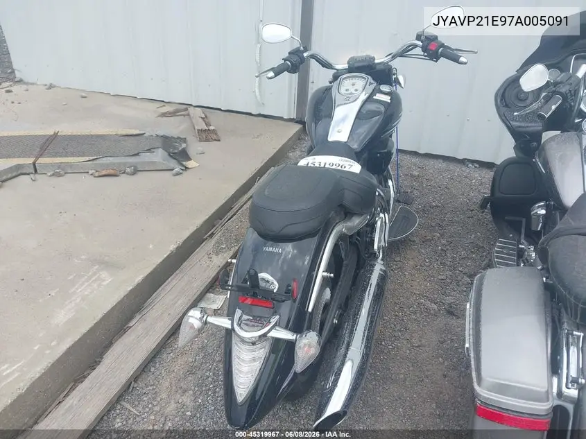 2007 Yamaha Xv1900 A VIN: JYAVP21E97A005091 Lot: 45319967